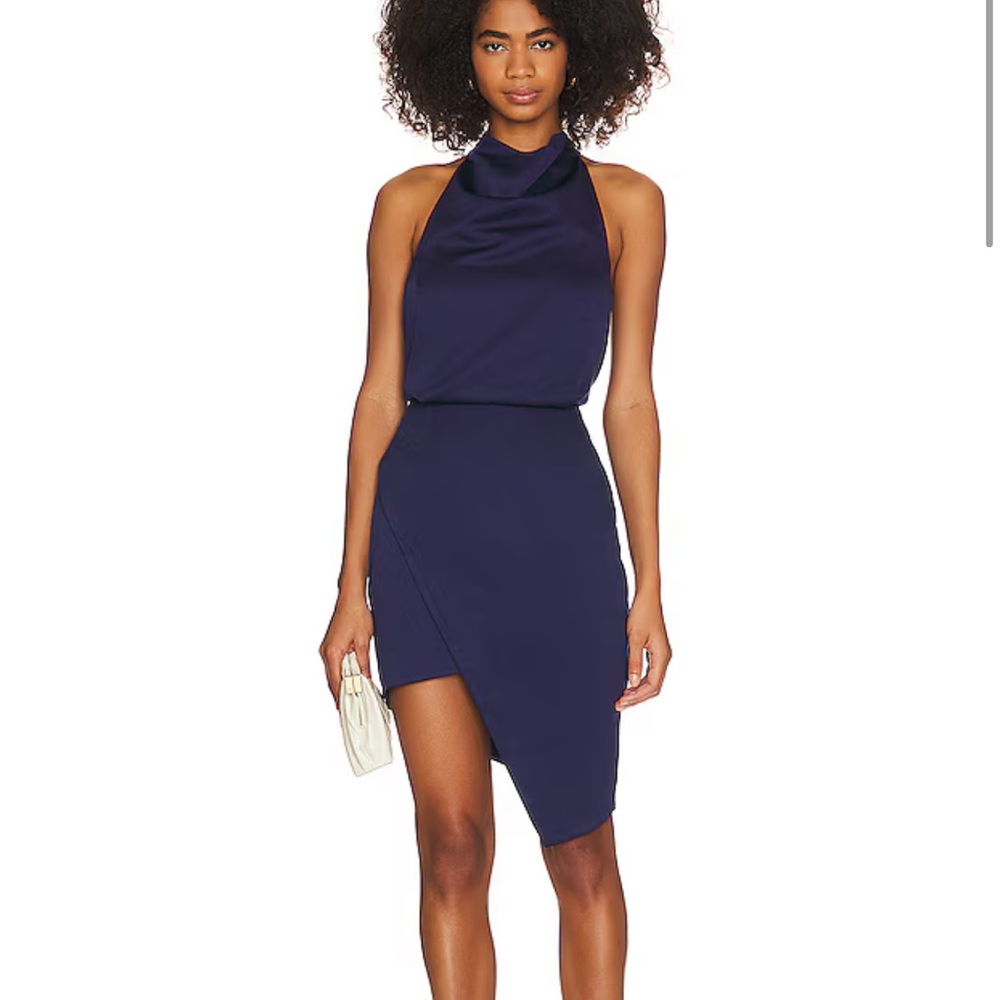 Camo Dress ELLIATT in navy